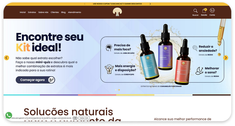 Imagem loja-virtual-cogumelos-cancao