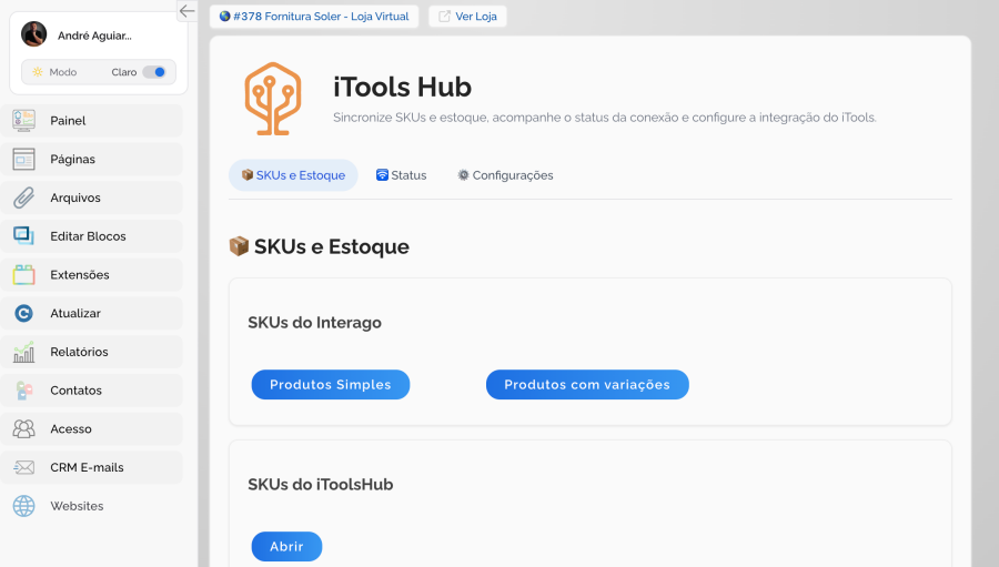 Imagem itools-hub-erp-fornitura-soler