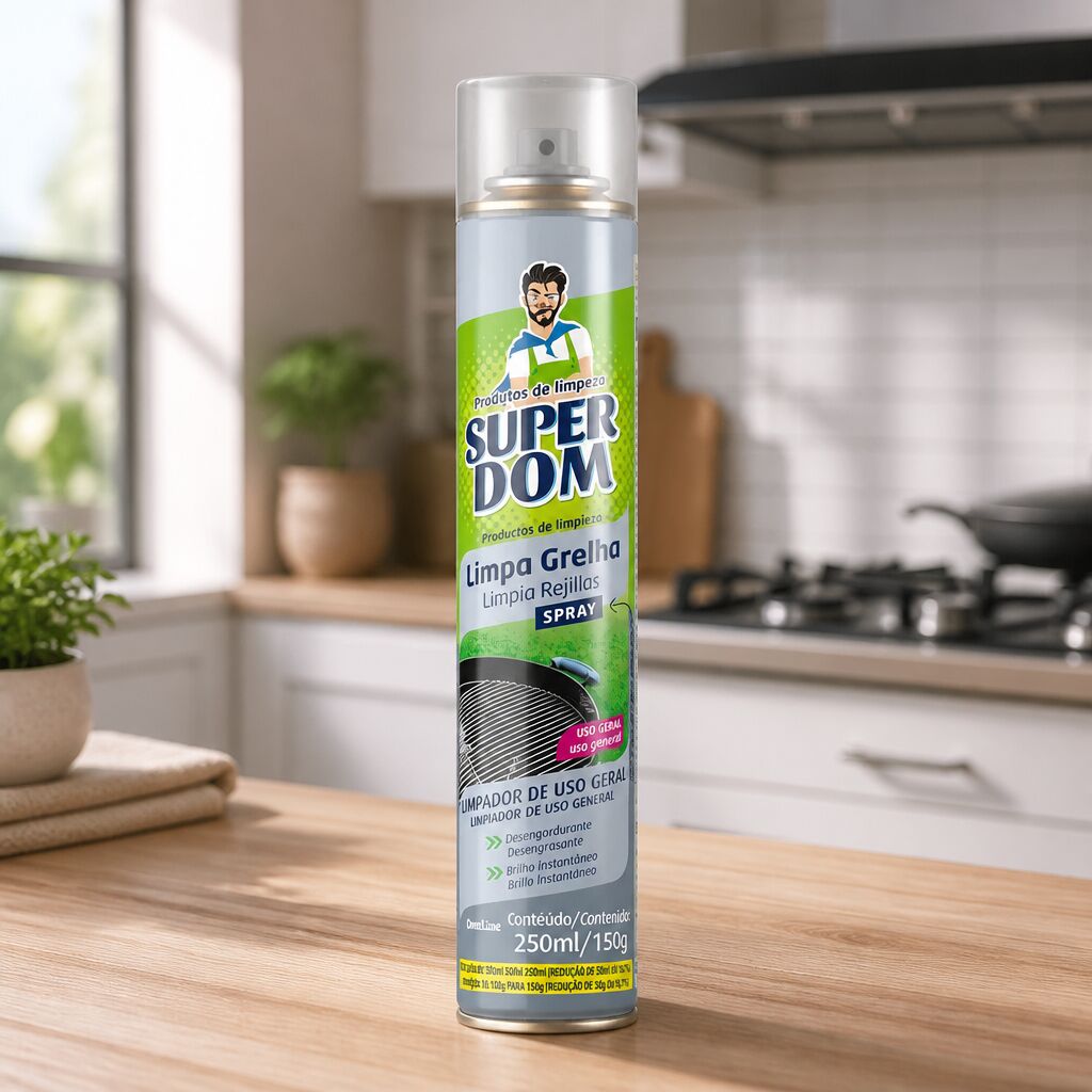 Limpa Grelha Super Dom 250 ml em Rio Preto, foto 1
