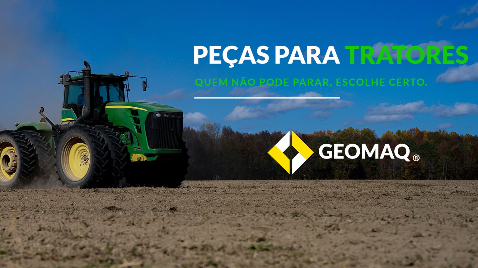 Imagem principal de Peças para Tratores: Quem não pode parar, escolhe certo