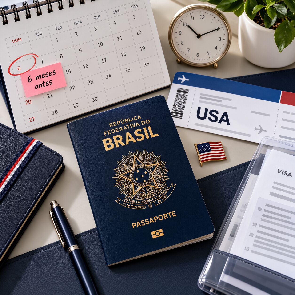 Imagem da notícia Quanto tempo antes da viagem devo tirar o visto americano?