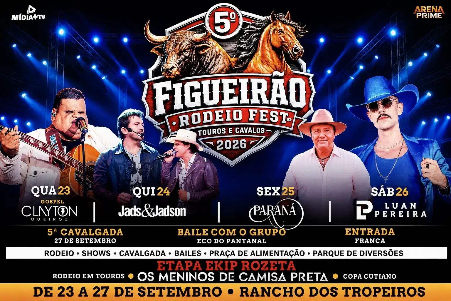 Imagem ilustrativa da matéria Prefeito Juvenal Consolaro prepara festa histórica para celebrar os 23 anos de Figueirão