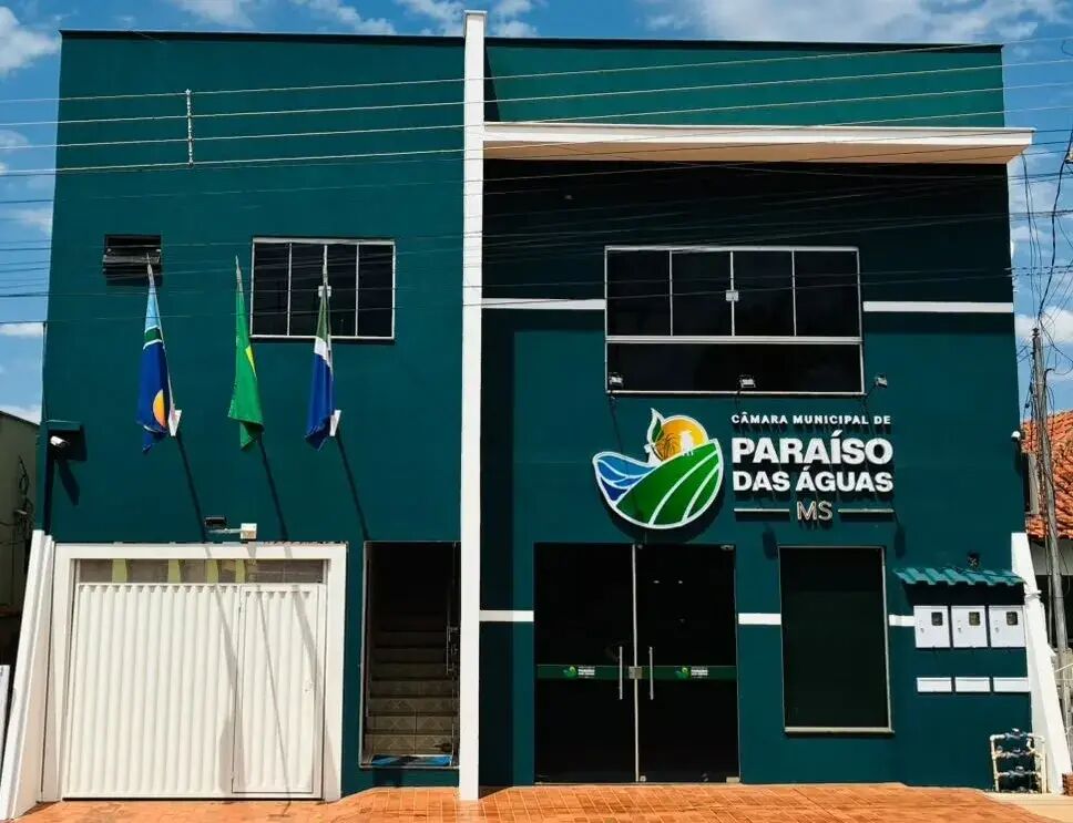 Ilustração da notícia Câmara de Paraíso das Águas renova fachada e adota nova identidade visual da MS Todo dia
