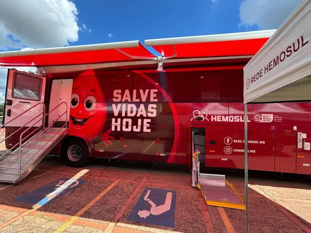 Ilustração da notícia Paraíso das Águas recebe campanha de doação de sangue e cadastro de medula óssea no dia 14 de julho da MS Todo dia