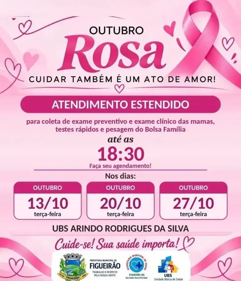 Imagem ilustrativa da matéria Figueirão terá atendimento estendido para exames preventivos nesta terça-feira