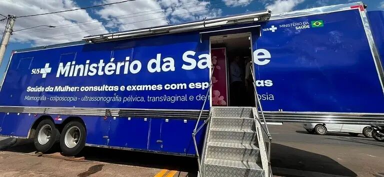 Imagem da notícia Carretas móveis reforçam exames e consultas no Outubro Rosa em São Gabriel do Oeste