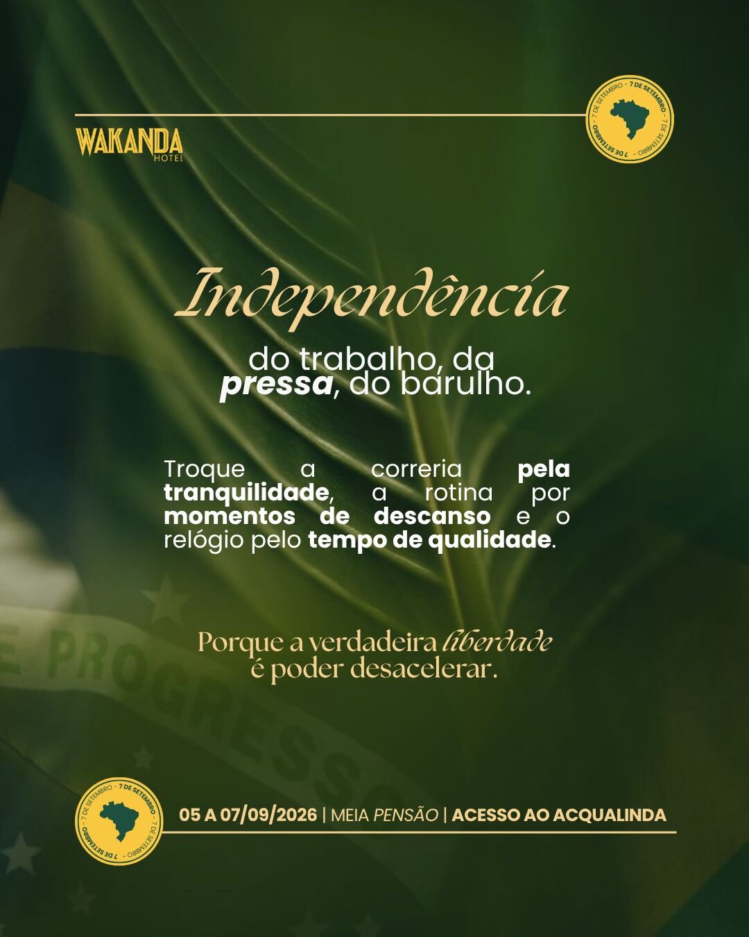 Pacote Dia das Mães - Wakanda Hotel