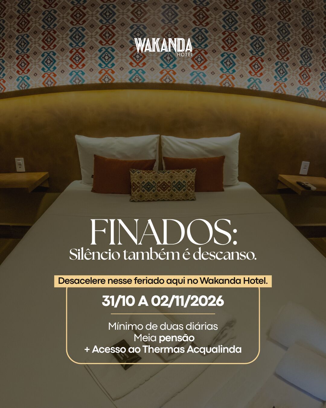 Pacote Dia das Mães - Wakanda Hotel