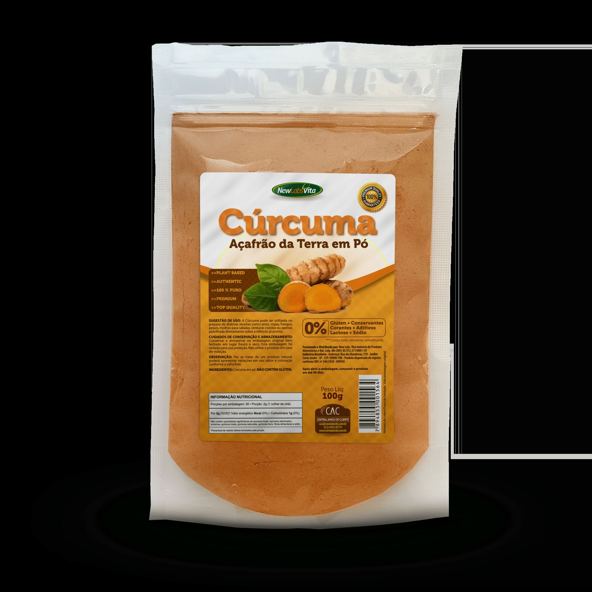Cúrcuma Teste