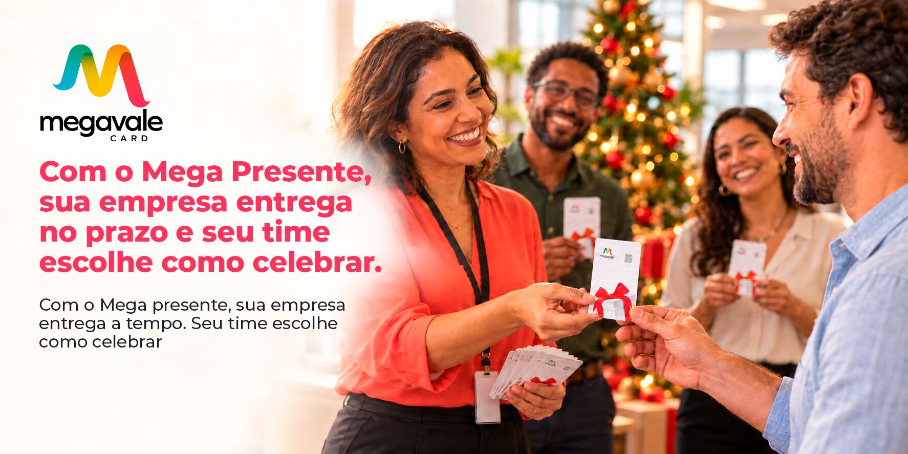 Imagem ilustrativa para o artigo Presente de Natal para colaboradores: um só serve para todos? da Megavale Card