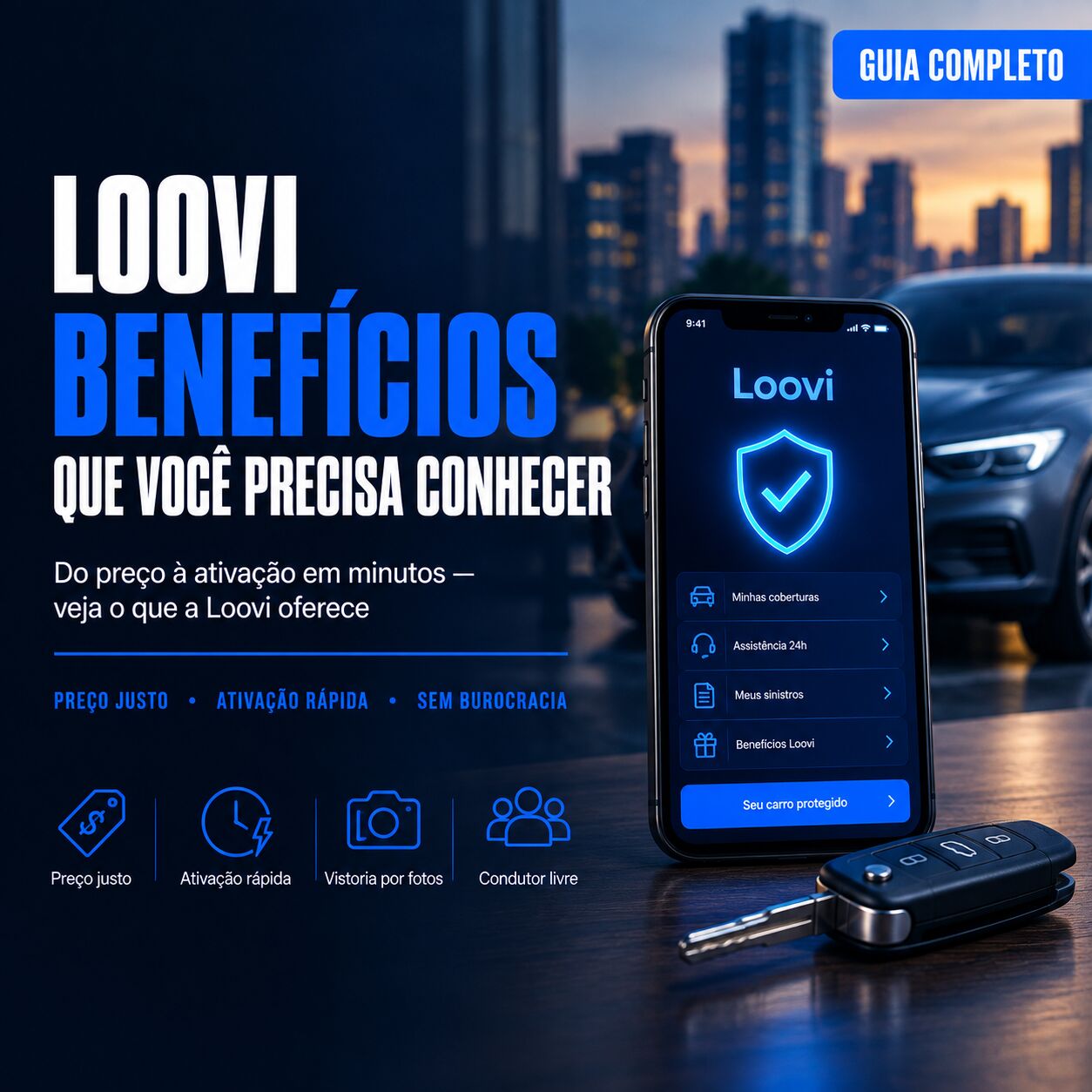 Imagem ilustrativa para o artigo Loovi Benefícios: 8 Vantagens Que Para Você Trocar de Seguradora