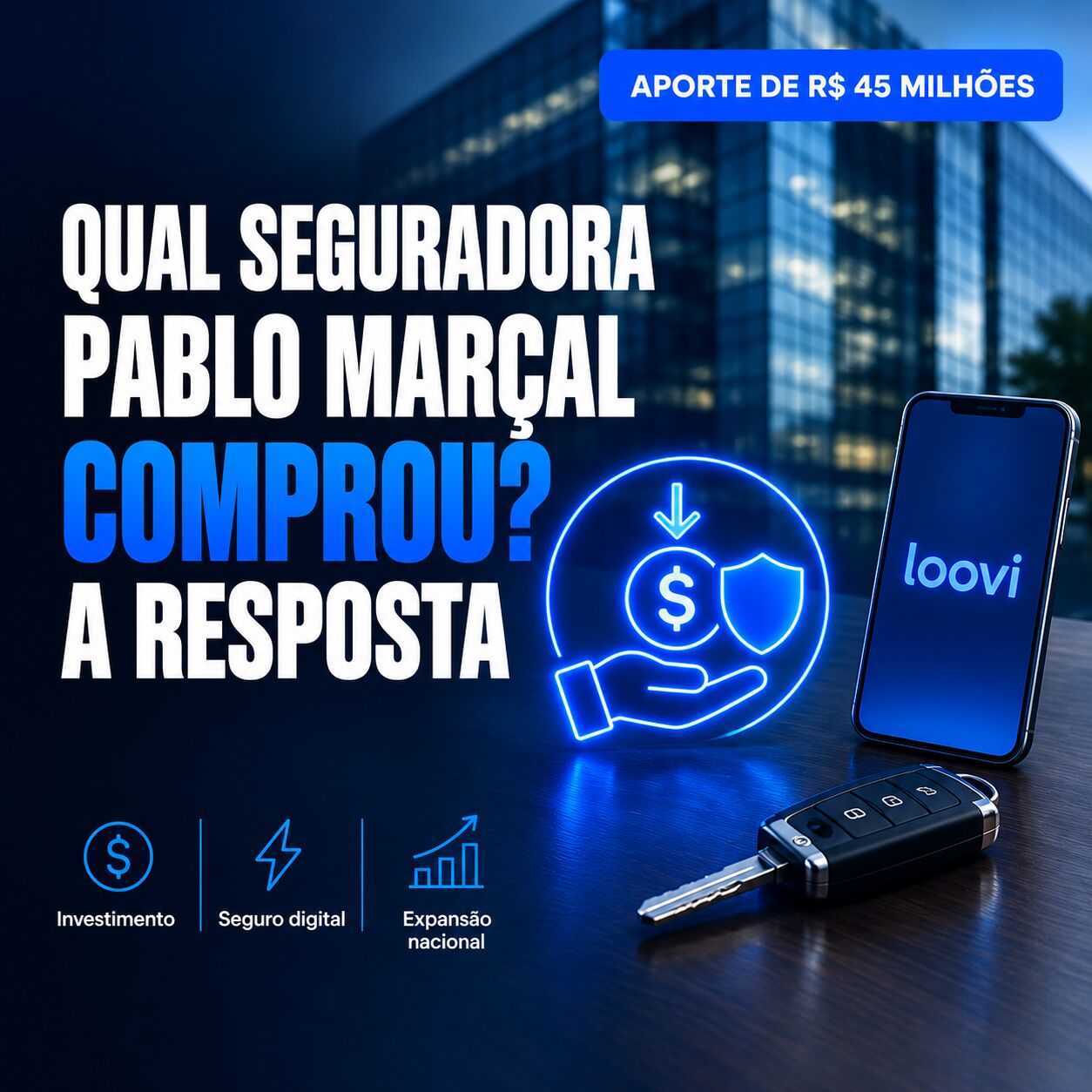 Imagem ilustrativa para o artigo Qual Seguradora Pablo Marçal Comprou? A Loovi Seguros
