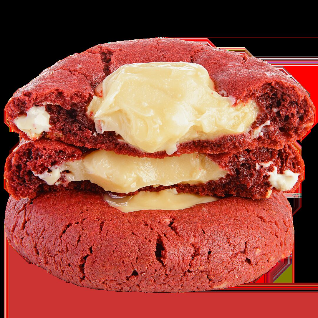 Red Velvet Ninho American Cookies