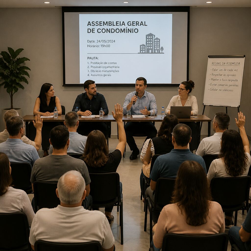Imagem da notícia Assembleia de condomínio virtual, híbrida ou em sessão permanente: qual escolher?