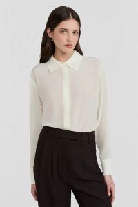 Imagem de CAMISA SEDA LEA OFF WHITE - NV
