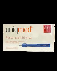 Imagem de Punch para Biópsia 8.0 mm Uniqmed – Caixa com 10 Unidades