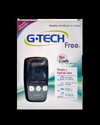 Imagem de Kit Medidor de Glicose Free 1 Completo G-Tech