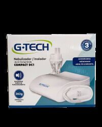 Imagem de Inalador e Nebulizador de Ar Comprimido Compact DC1 G-Tech