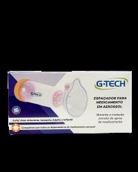 Imagem de Espaçador para Medicamentos em Aerossol Clear 2 G-tech