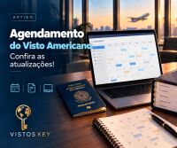 Imagem principal do artigo Agendamento do visto americano: etapas e cuidados ao escolher sua data
