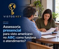 Imagem principal do artigo Assessoria presencial para visto americano no ABC: como funciona o atendimento?