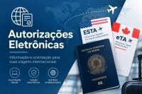Imagem principal do artigo ESTA e eTA: o que são as autorizações eletrônicas de viagem e quem pode solicitar?