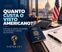 Imagem principal do artigo Quanto custa tirar o visto americano? Taxa e outros gastos