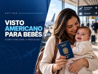 Imagem principal do artigo Visto americano para bebês: como funciona o processo?