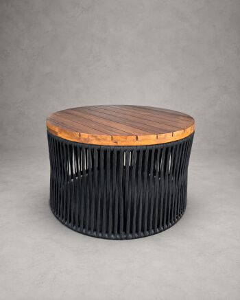 Imagem do produto Mesa de Centro Berlim Tampo Teca Ripado Reto