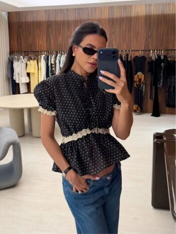 Imagem de BLUSA POA PETIT KEILA - CLOUDE