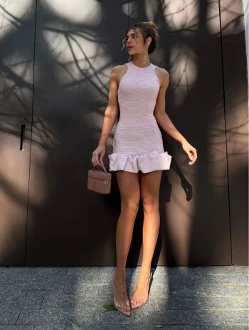 Imagem de VESTIDO ROSA MILENA - CLOUDE