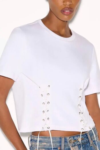 Imagem de TSHIRT ILHOS TANIA OFF WHITE - NV
