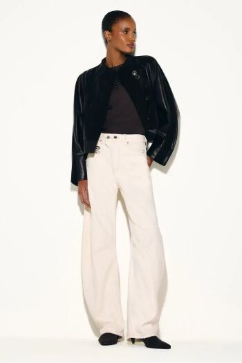 Imagem de CALCA JEANS JULIA COS TRANSPASSADO WHITE - NV