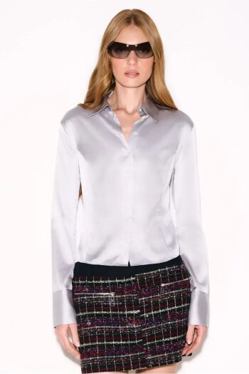 Imagem de CAMISA SEDA MARISA PRATA - NV