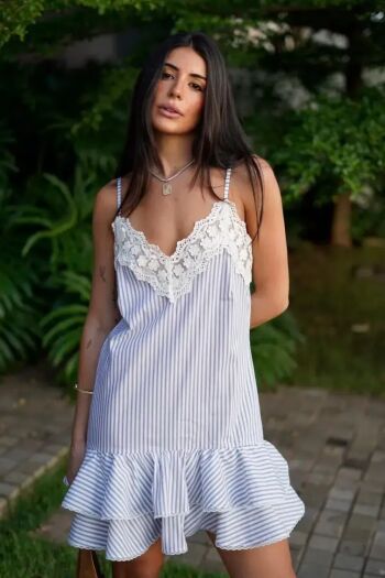 Imagem de VESTIDO LISTRADO GLORIA - CLOUDE