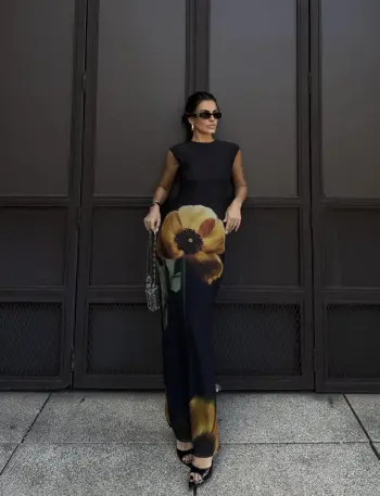 Imagem de VESTIDO LONGO PRETO TAMI - CLOUDE