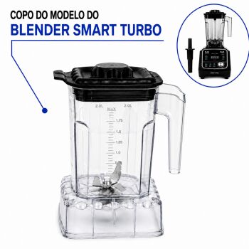 Imagem do produto Copo 800 ML para Blender Smart Turbo