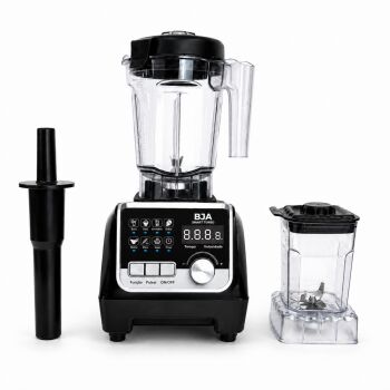 Imagem de Kit Blender BJA Smart Turbo 2000W, Copo de 2 Litros + Copo de 800 ml – Preto – Modelo BJA-2L-2W