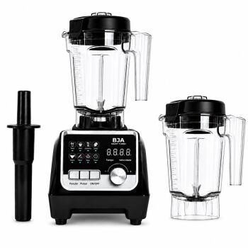 Imagem de Kit Blender BJA Smart Turbo 2000W + Jarra Completa – Preto – Modelo BJA-2L-2W