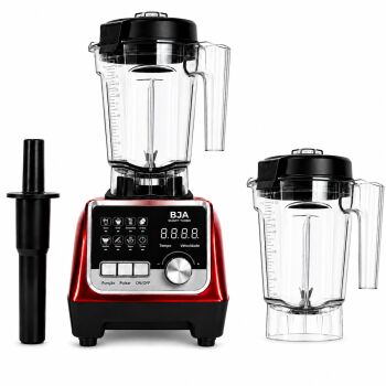 Imagem de Kit Blender BJA Smart Turbo 2000W + Jarra Completa – Vermelho – Modelo BJA-2L-2W