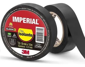 Imagem de FITA ISOLANTE 3M IMPERIAL 18MM X 10 METROS