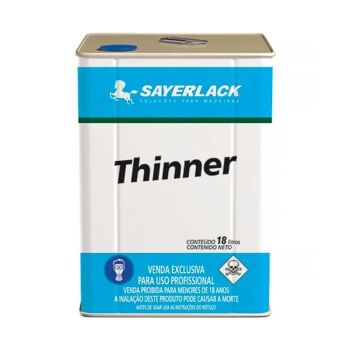 Imagem principal de THINNER SAYERLACK PROFISSIONAL 18 LITROS