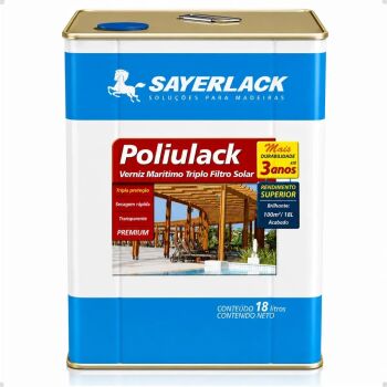 Imagem principal de VERNIZ POLIULACK BRILHO SAYERLACK 18 LITROS