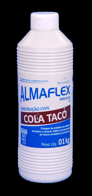 Imagem de COLA PVA ALMAFLEX TACO 803 01KG (BRANCA)