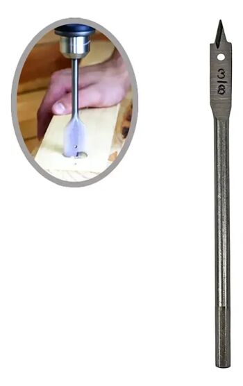 Imagem principal de BROCA CHATA 3/8"(9,52MM)
