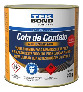 Imagem de COLA DE CONTATO TEK BOND 200GR