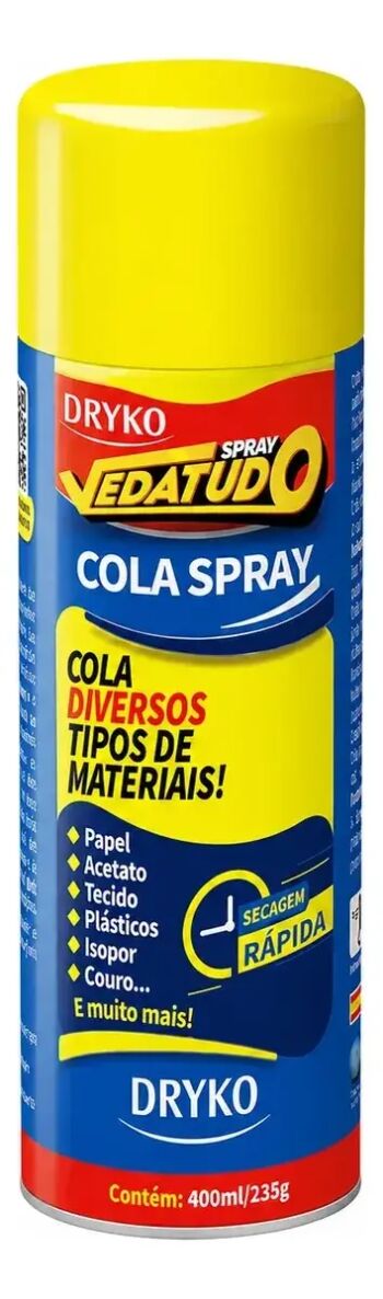 Imagem principal de COLA SPRAY PERMANENTE 235G/400ML DRYKO