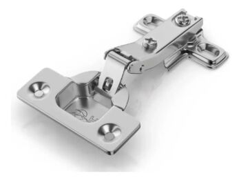 Imagem de DOBRADIÇA 26MM CURVA METAL