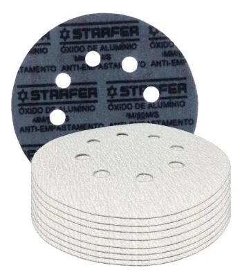 Imagem principal de LIXA DISCO HOOKIT 150MM 8 FUROS VELCRO