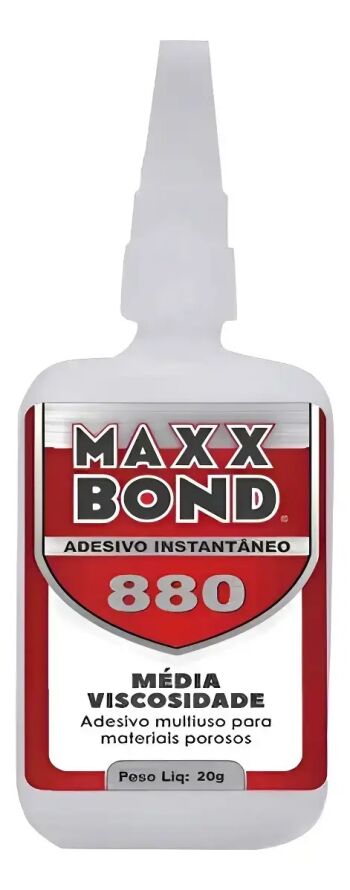 Imagem principal de COLA MAXX BOND 020GR ADESIVO INSTÂNTANEO (880)